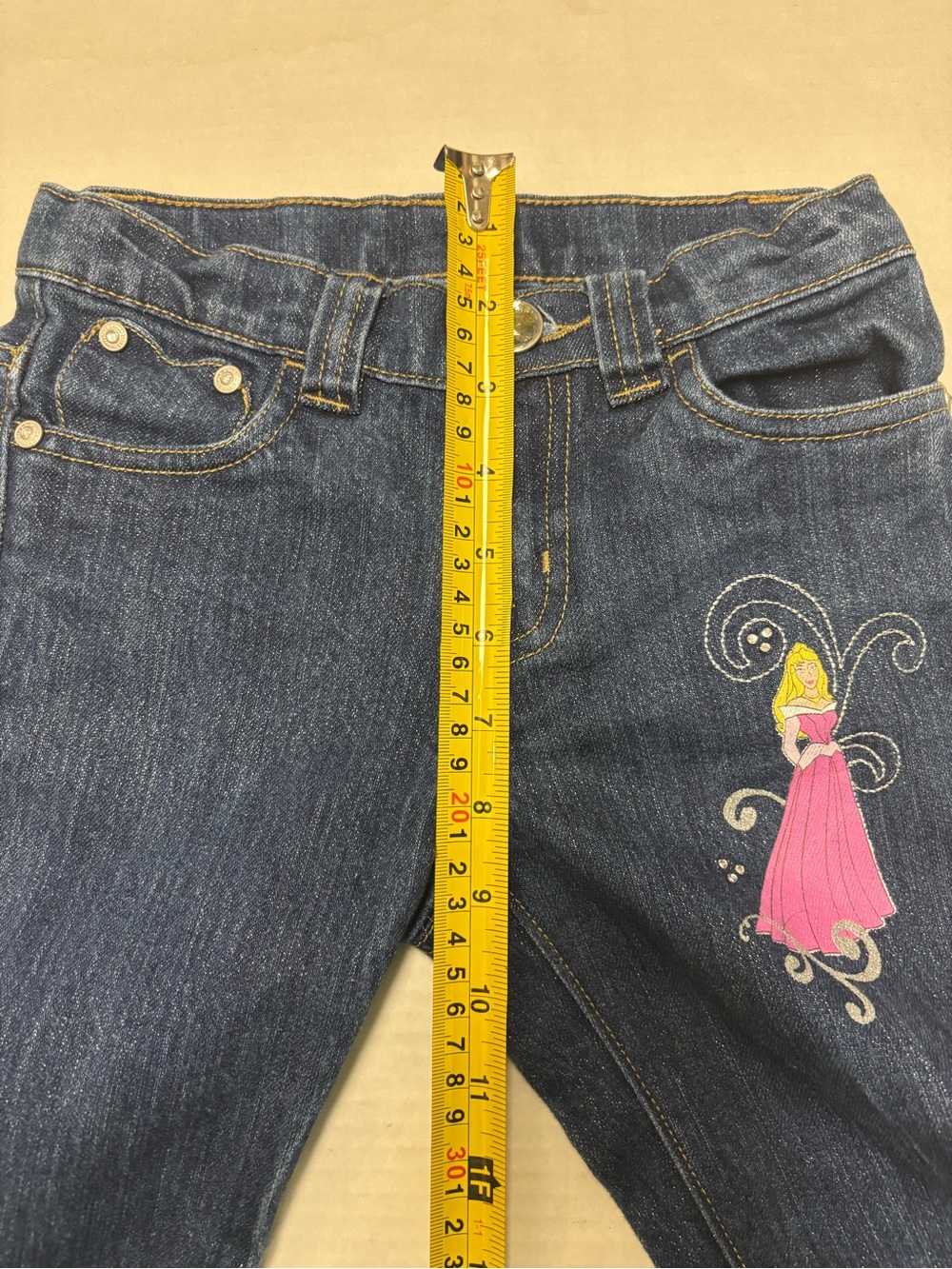 Disney princess jeans size 7 - Picture 9 of 16